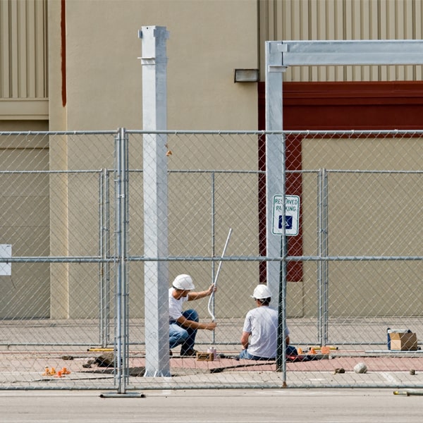 how long can i lease the temporary fence for my work site or event in Danville